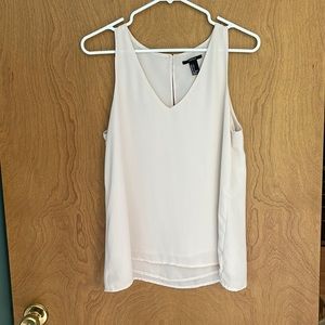 Forever 21 tank top. Good condition. Size small. Beige color.